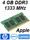 Memria 4GB DDR3 1333MHz notebook Kingston KCP313SS8/4