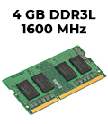 Memria 4GB DDR3L 1600MHz CL11 Kingston KVR16LS11/4WP