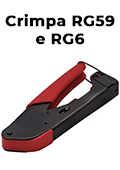 Alicate de crimpar RG59 RG6 PlusCable LT-C50#100