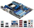 Placa me Asus Xtreme M4A88T-V EVO/USB3 p/ AMD AM3#100