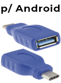 Adaptador OTG USB 3.0 fmea para USB 3.1 tipo C macho#98