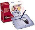 Tablet Genius MousePen 5x4 com mouse e caneta sem fio