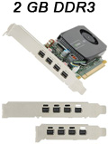 Placa vdeo PNY nVidia Quadro NVS510 PCI-e 2GB 4 portas#100
