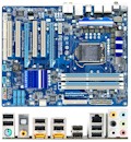 Placa me Gigabyte GA-P55-UD3P p/ Intel I7 I5, LGA1156 