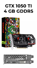 Placa vdeo PCYes NVidia Geforce GTX 1050TI 4GB GDDR5#98