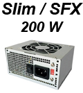 Fonte de PC padro SFX 200W reais C3Tech PS-200SFX2