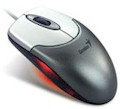 Mouse optico Genius NetScroll Eye Metallic PS/2