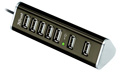 HUB USB 2.0 c/ 7 portas Trust 15140 p/ Mac, PC c/ fonte#98