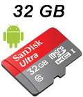 MemoryCard microSD 32GB Sandisk classe 10 Ultra 48MB/s2