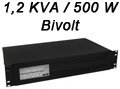 Nobreak rack 2U 1,2KVA (600W) NHS Bivolt/120V 2baterias2