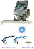 Controlador RAID Intel SAS/SATA RS2BL080 p/ 8 HDs#98