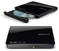 Gravador de DVD slim externo Samsung SE-208AB, 8X2