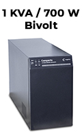 Nobreak senoidal 1KVA 700W Engetron Compacta Biv/Biv