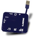 Leitor de SmartCard e Memory Cards, Comtac 9166, USB2 #100