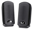 Caixas de som estreo Genius SP-U110 1W RMS energia USB2