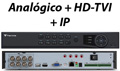 DVR hbrido A+D+IP TecVoz T1-TVI08 2MP 8 cm. +2 cm.IP#98
