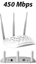 Access Point TP-Link TL-WA901ND, 450 Mbps 2.4GHz c/ PoE