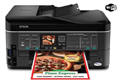 Multifuncional Epson TX620FWD, com fax e rede WiFi2