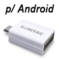 Conversor OTG USB Comtac 9260 micro USB P/ Android#100