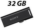 Pendrive 32GB Sony MicroVault USM32GR/BM c/ LED, USB#100