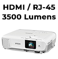 Projetor Epson Powerlite W39 3500 Lumens HDMI USB RJ452