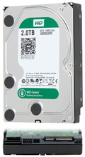 HD Western Digital (WD) 2TB WD20EZRX 64MB SATA III2