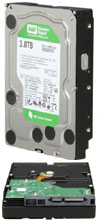 HD SATA-3, 3TB Western Digital WD30EZRX 64 MB cache2