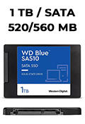 SSD 1TB WD Blue WDS100T3B0A SATA3 2,5 pol. 520/560MBps#98