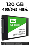 SSD 120GB WD Green WDS120G2G0A 6Gbps 465MB/s, 545MB/s2