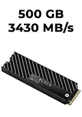 SSD M.2 WD SN750 500GB Black 3430MB/s 2600MB/s R-W2