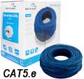 Caixa de cabo de rede CAT5e Multilaser WI185 azul 305 m2