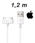Cabo USB p/ iPhone 4/4S Ipod 2/3 Multilaser WI255 1,2m