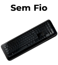 Teclado sem fio Microsoft Wireless 850 ABNT2 USB