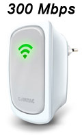 Repetidor e Access Point Comtac WN9255 300Mbps 2dBi#100