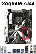 Placa me Asrock X370 Killer SLI DDR4 p/ AMD AM4 Ryzen #100