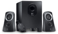 Caixas de som 2.1 c/ subwoofer, Logitech Z313, 25W RMS #100