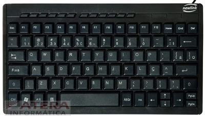 Mini teclado NewLink TC205 Compact, 27cm 94 teclas USB 