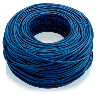 Caixa de cabo de rede CAT5e Multilaser WI265 azul 100 m