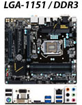 Placa me Gigabyte GA-Z170M-D3H DDR3 p/ Intel LGA1151