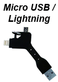 Chave adaptadora USB p/ micro USB, iPhone NewLink CV4002