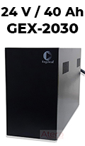 Mdulo expanso de baterias Engetron GEX-2030 24VCC#7