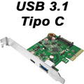 Placa PCI-e c/ 2 portas USB 3.1 tipo A e C Comtac 9327#98