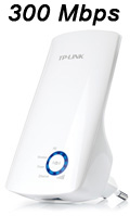 Extensor de rede e repetidor TP-Link TL-WA850RE 300Mbps