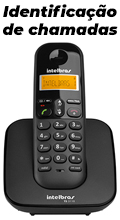Telefone sem fio Intelbras TS3110 at 7 ramais preto2