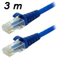 Patch cord Multilaser WI187 Cat.5e azul c/ 3 m2