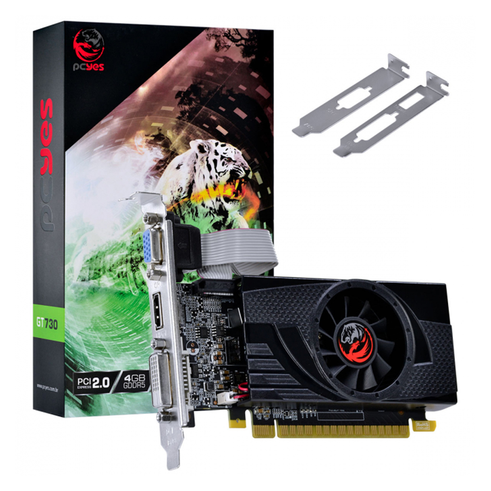 Gt730 4gb Video Card Nvidia Graphics Card Gt730 Gpu Placa De Video 4gb Ddr3  Display Card - Temu