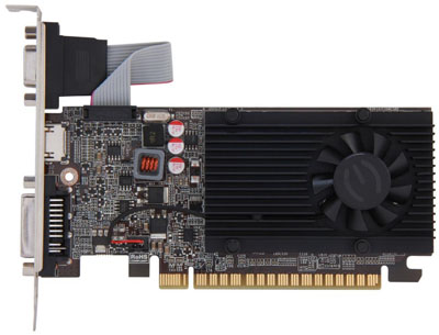 Placa vdeo PCI-e EVGA Geforce GT610 1GB DDR3 VGA HDMI