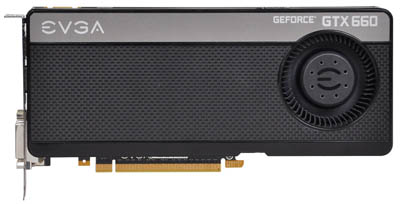 Placa vdeo EVGA GeForce GTX660 2GB GDDR5, DP HDMI 2DVI