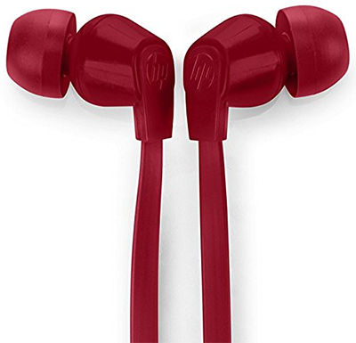 Headphone HP 100 1KF56AA Essential vermelho P2 de 3,5mm