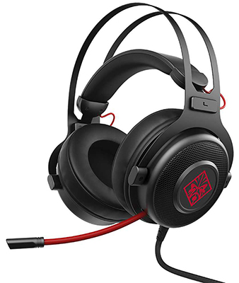 Headset Gamer HP Omen 800 1KF76AA driver 53mm P2 3,5mm